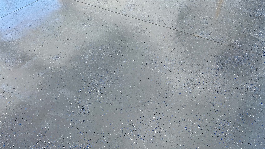Villa Parking Epoxy Painting UAE