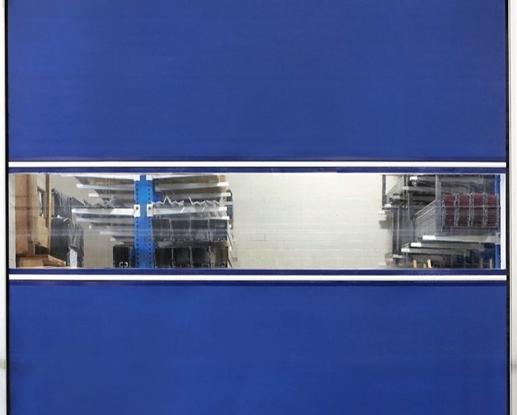 Installation of high-speed roll-up UAE