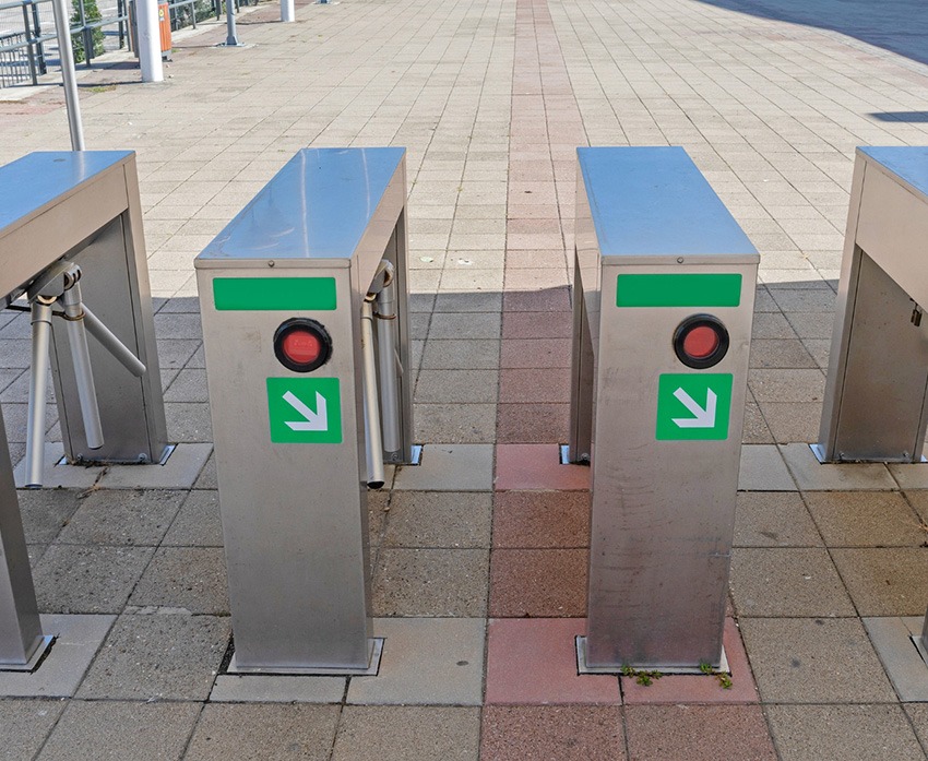 ⁠Turnstile or Speed Gates